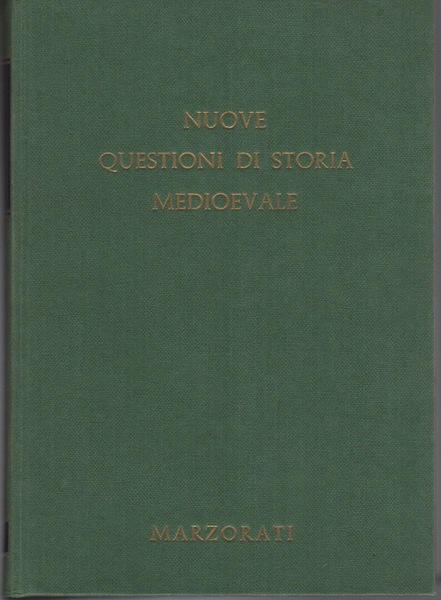 Nuove questioni di storia medioevale.