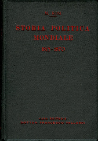 Storia politica mondiale: 1815-1870.