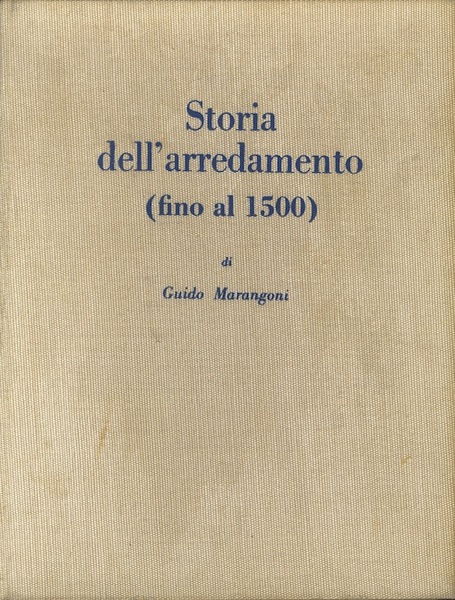 Storia dell'arredamento.