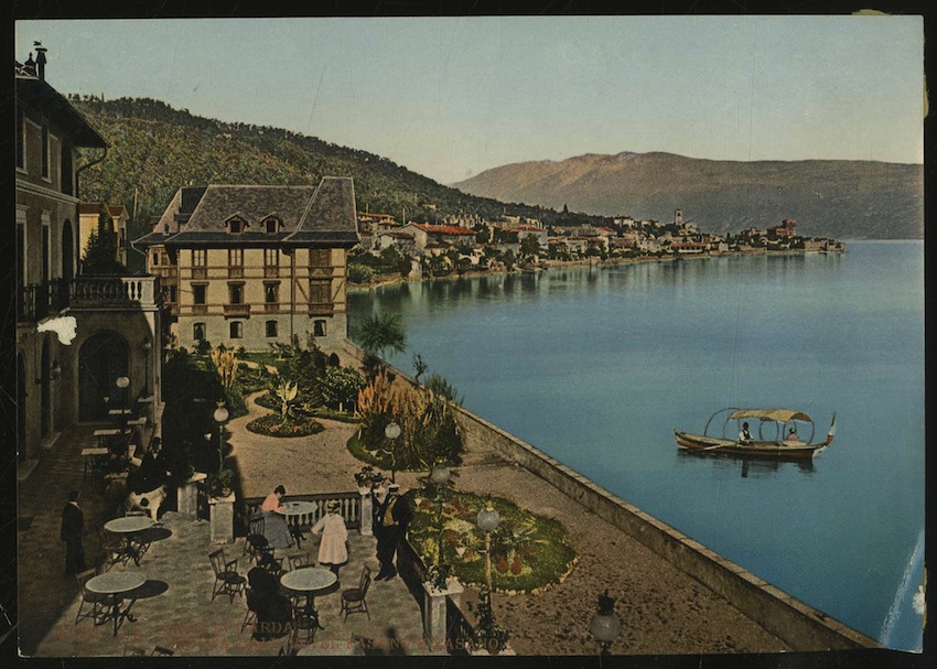 4123. P. Z. - Lago di Garda. Veduta dall'Hotel Fasano …