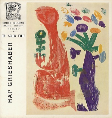 Hap Grieshaber: xilografie: una mostra del Deutscher Kunstrat.