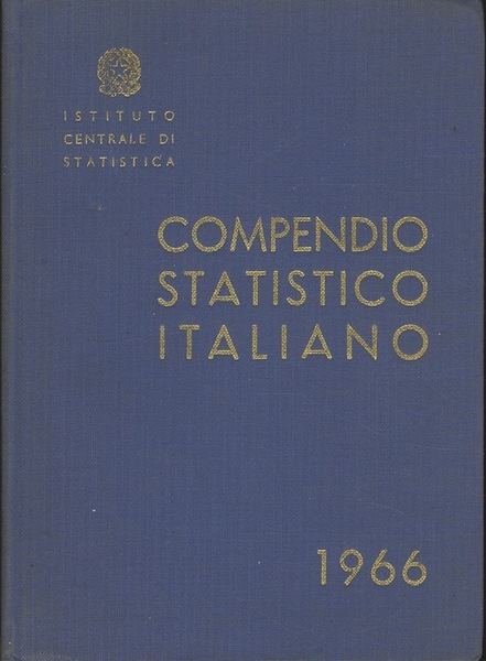 Compendio statistico italiano: 1966.