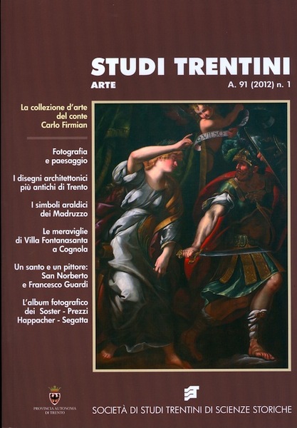 Studi trentini arte: la collezione d'arte del Conte Carlo Firmian.