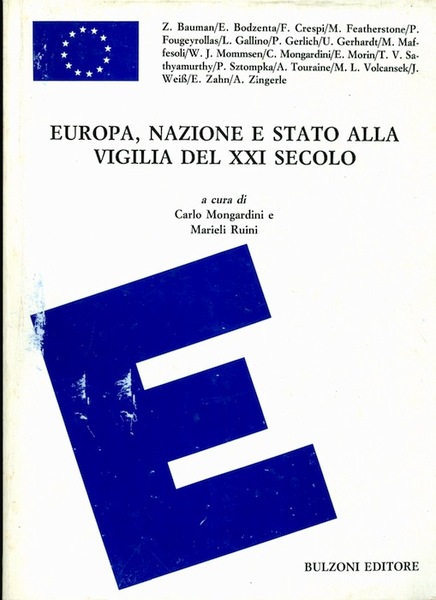 Europa, nazione e stato alla vigilia del XXI secolo.