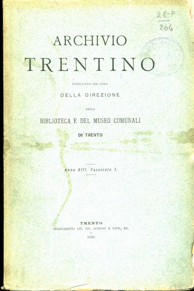 Archivio trentino.