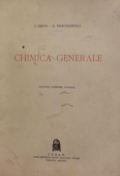 Breve trattato di chimica generale.
