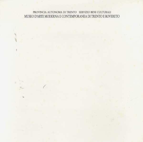 Museo d'arte moderna e contemporanea di Trento e Rovereto.