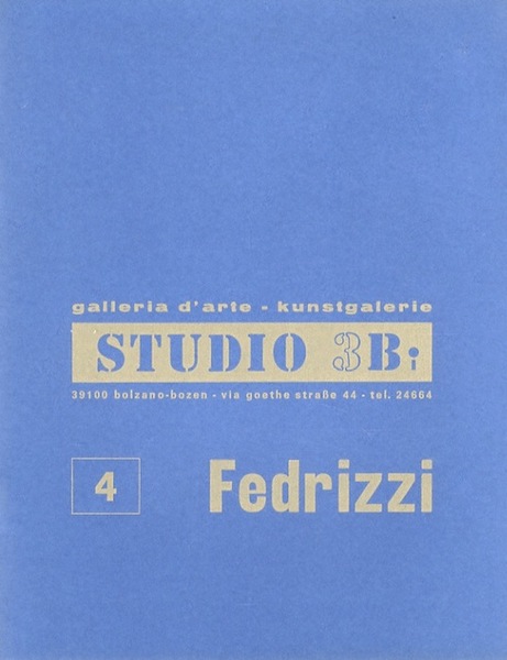 Fedrizzi: 18/IV/1970 - 4/V/1970.