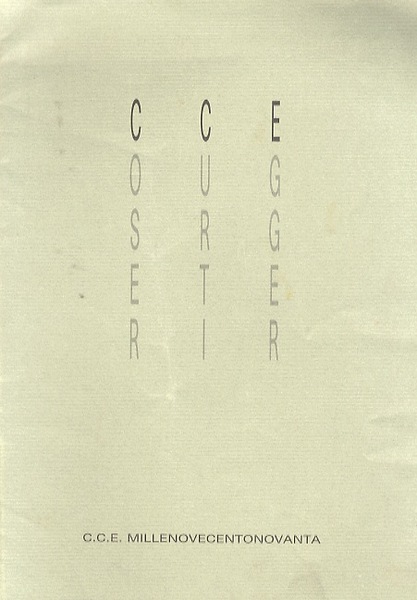 Luca Coser, Riccardo Curti, Ulrich Egger: giugno-luglio 1990.