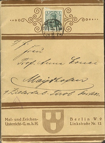 Sammlung von 32 Ã¼berwiegend farbigen Entwurfszeichnungen fÃ¼r Postkarten, Plakate, Reklamemarken, …