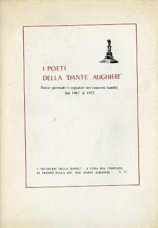 I poeti della Dante Alighieri: poesie premiate e segnalate nei …