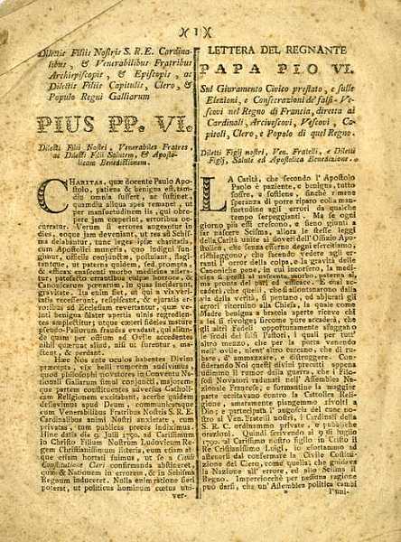 Dilectis filiis nostris S.R.E. cardinalibus, & venerabilibus fratribus archiepiscopis, & …