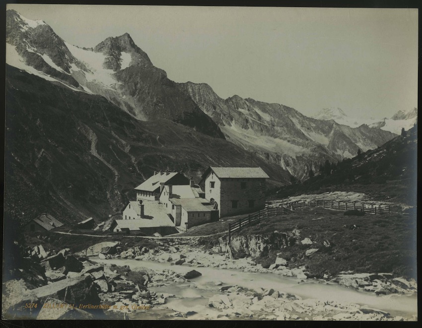 5274. Zillertal. BerlinerhÃ¼tte m. grs. Greiner.