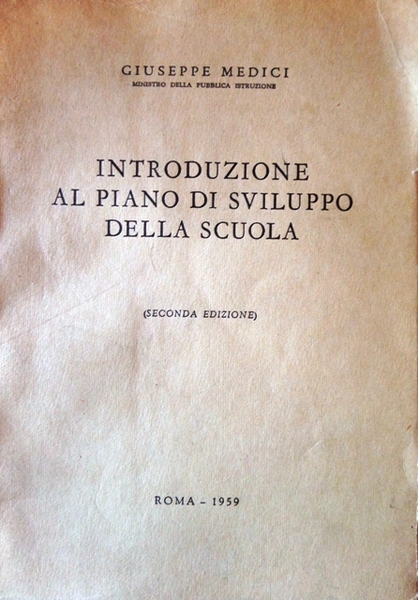 Introduzione al piano di sviluppo della scuola.