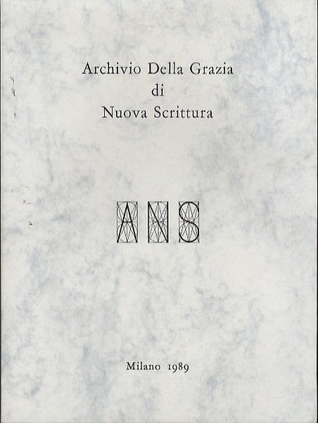 Archivio Della Grazia di Nuova scrittura.