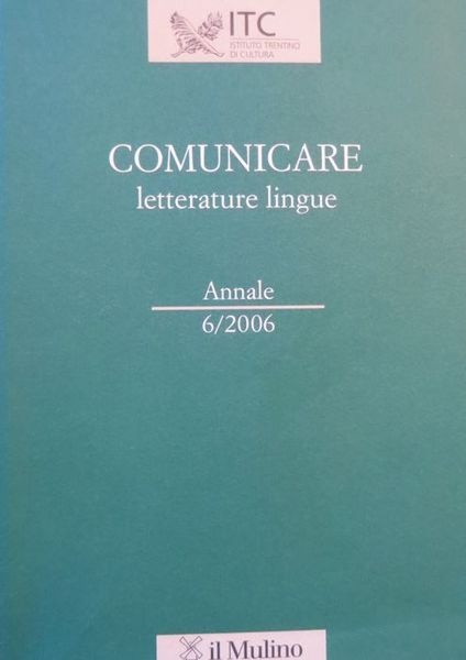 Comunicare: letterature, lingue.