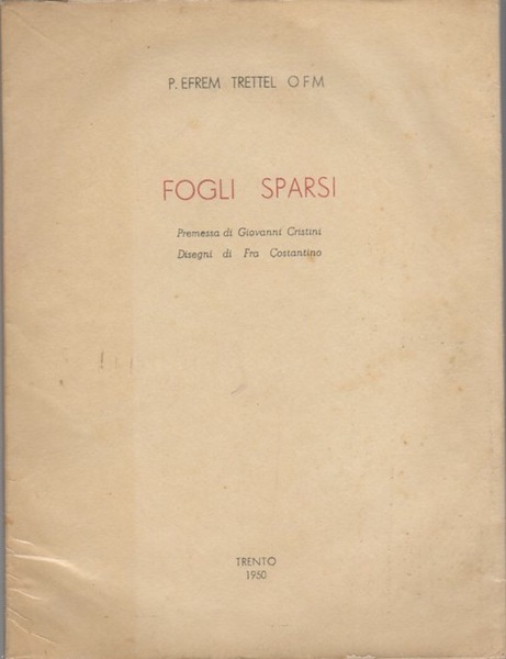 Fogli sparsi.