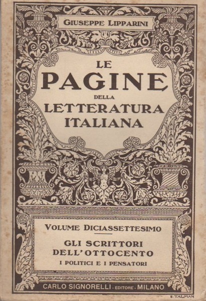 Gli scrittori dell'Ottocento: i romantici.