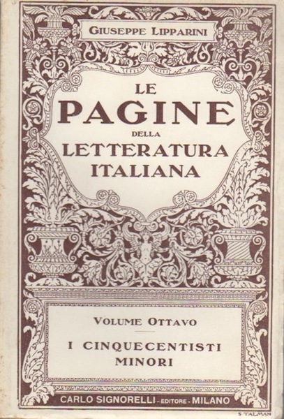 I cinquecentisti minori.
