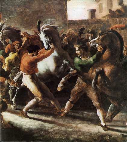 Gericault: Roma, Villa Medici, novembre 1979-gennaio 1980.