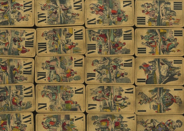 Mazzo di tarocchi COMPLETO consistente di 22 carte: 21 numerate …