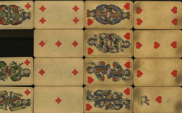 Mazzo di carte da gioco consistente di 31 carte da …