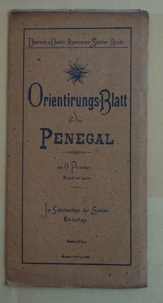 Orientrungs-Blatt fur den Penegal.