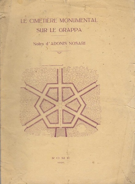 Le cimetiere monumental sur le Grappa.