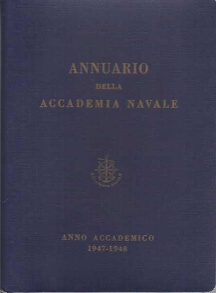 Annuario della Accademia navale.