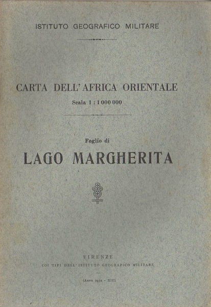 Carta dell'Africa orientale: Foglio di Lago Margherita.