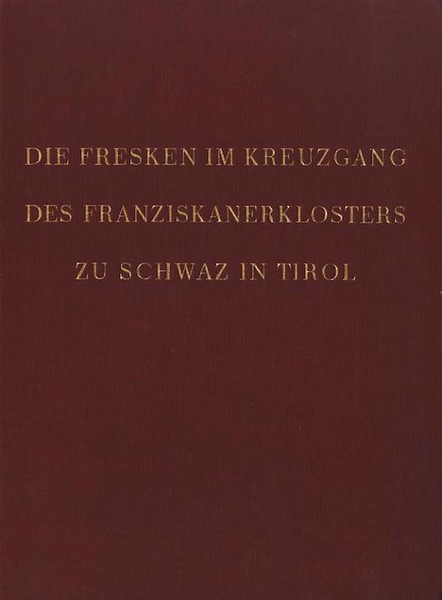 Die Fresken im Kreuzgang des Franziskanerklosters zu Schwaz in Tirol.