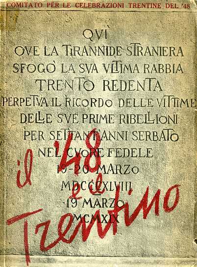 Il '48 e il Trentino.