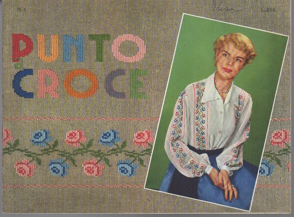 Punto croce. N. 1.