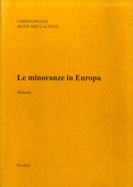 Le minoranze in Europa: Manuale.