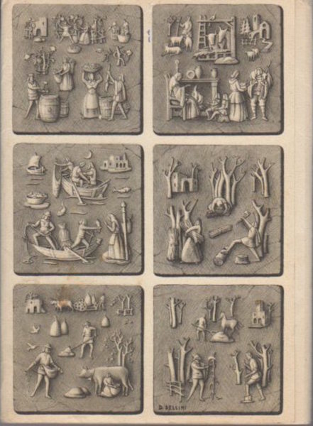 Sei mesi dell'anno: prima raccolta: disegni di Dandolo Bellini.