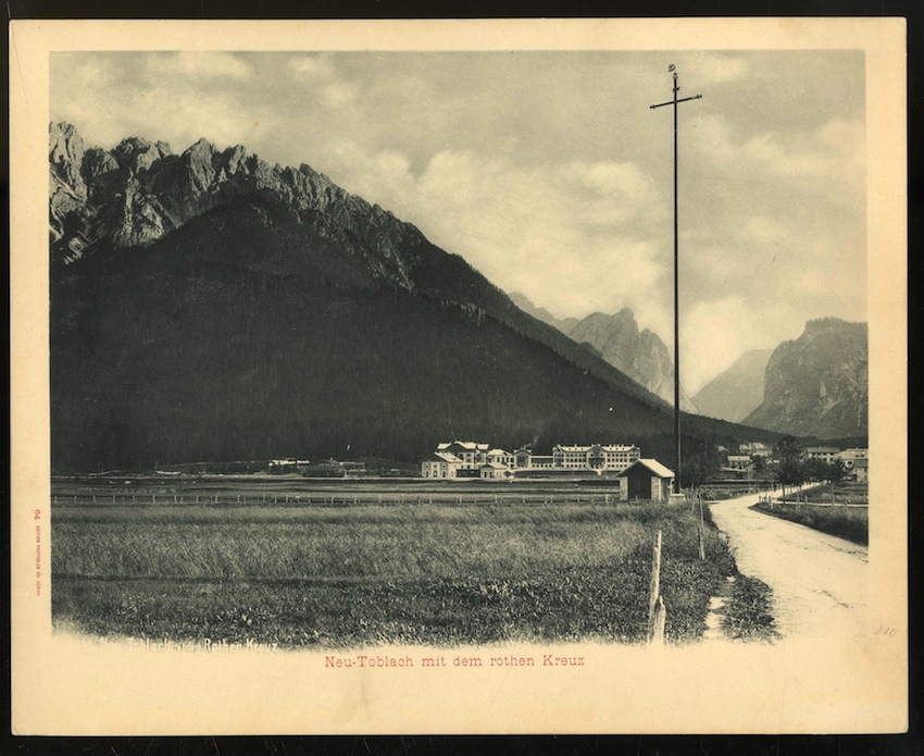 64. Neu-Toblach mit dem rothen Kreuz.