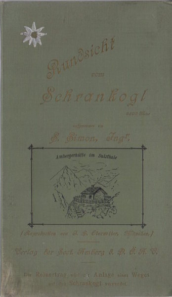 Rundsicht vom Schrankogel. Aufgenommen von S. Simon.