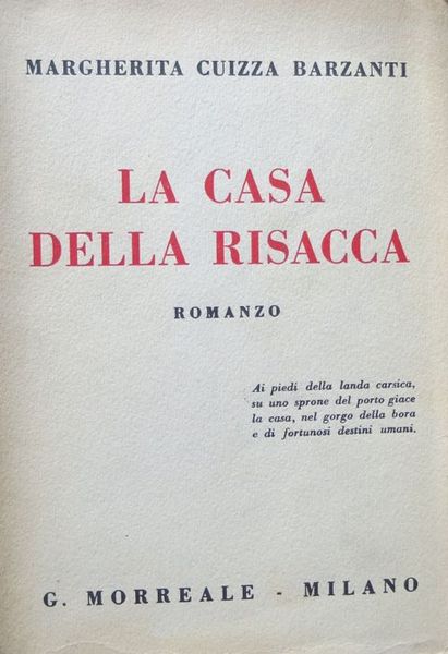 La casa della risacca: romanzo.