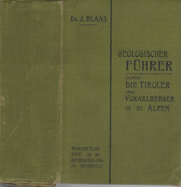 Geologischer FÃ¼hrer durch die Tiroler und Vorarlberger Alpen.