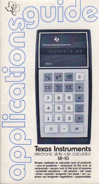 Texas Instruments: SR-10: applications guide.