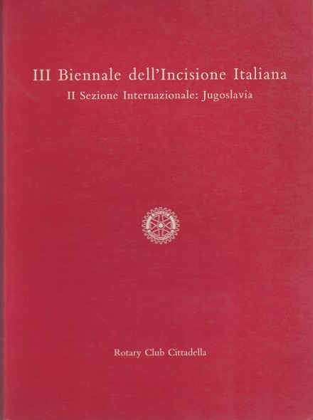 III Biennale dell'Incisione Italiana.