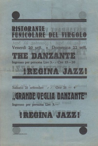 Ristorante funicolare del Virgolo: the danzante.