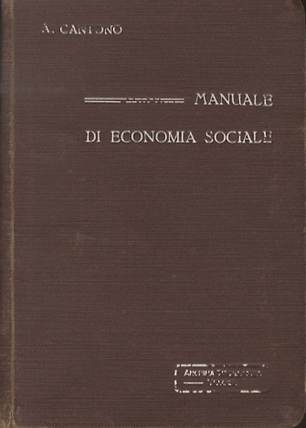 Manuale di economia sociale.