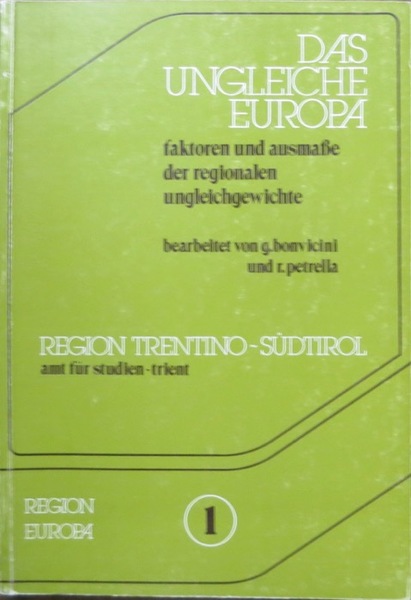 Das Ungleiche Europa: Faktoren und Ausmasse der regionalen Ungleichgewichte in …