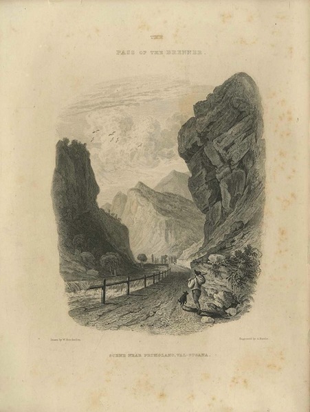 The Pass of the Brenner.