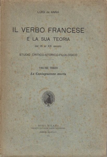 Il verbo francese e la sua teoria dal IX al …