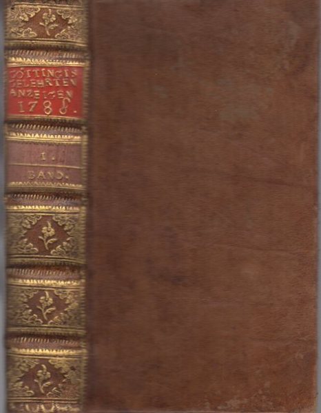 GÃ¶ttingische Anzeigen von Gelehrten Sachen unter der Aufsicht der KÃ¶nigl. …