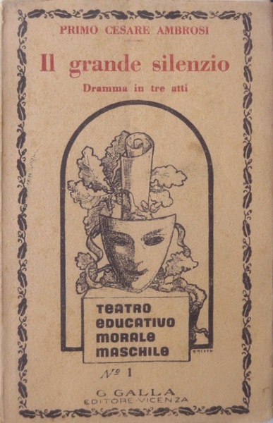 Il grande silenzio: scene drammatiche in 3 parti.