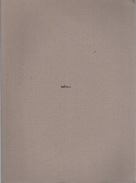Tomarchio Levi: Inferni.