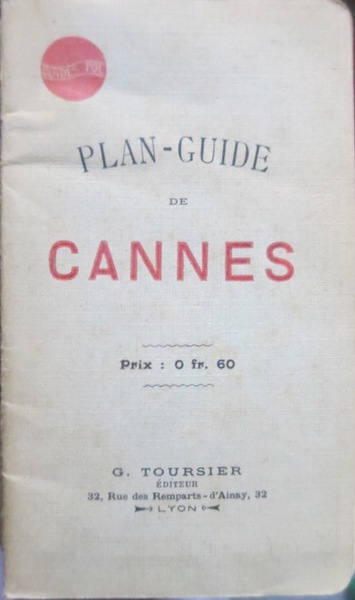 Plan-guide de Cannes.